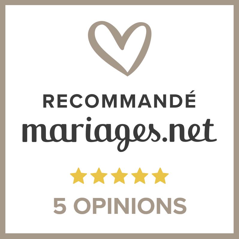 Recommandé sur Mariages.net